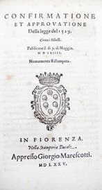 Gli Otto di Balia - Contro i Ribelli - 1575