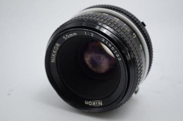 Nikon 50mm 1:2 Cameralens, Nieuw