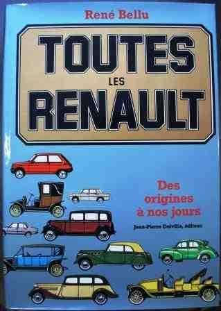 Toutes les Renault, Algemeen, Verzenden, Zo goed als nieuw, Rene Bellu