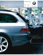2005 BMW 5 SERIE TOURING BROCHURE DUITS, Nieuw, BMW, Author