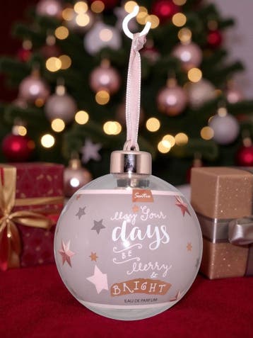 SENTIO FEESTDAGEN PINK May Your Days kerstbal parfum, Verzenden, Nieuw