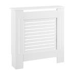 Radiatoromkasting radiatorombouw MDF wit 112x19x82 cm, Huis en Inrichting, Kasten | Dressoirs, Verzenden, Nieuw