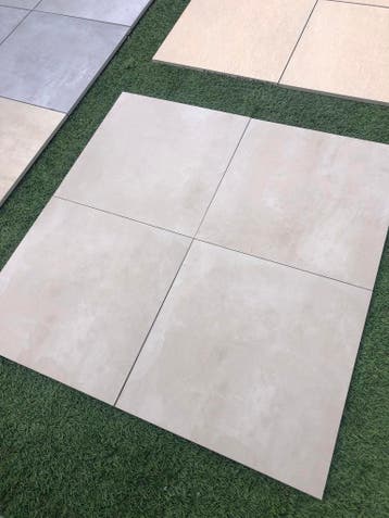 keramische terrastegels lichte kleuren 60x60x2 cm actie, Tuin en Terras, Nieuw, Keramiek, 10 m² of meer, Terrastegels