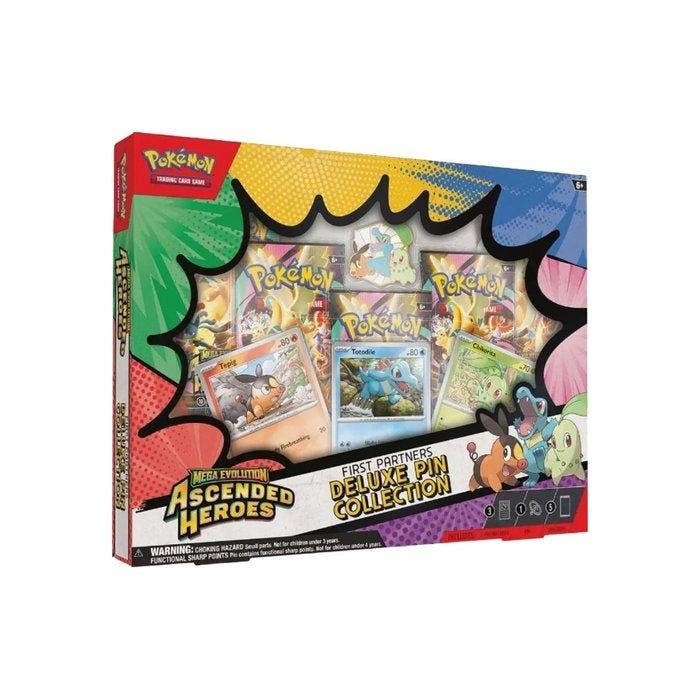 Pokémon - 1 Box - Ascended Heroes - First Partners Deluxe, Hobby en Vrije tijd, Verzamelkaartspellen | Pokémon