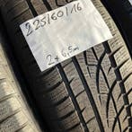 2 x Hankook 225-60-16 Winterbanden 6,5mm, Gebruikt, 16 inch, Band(en), Personenwagen