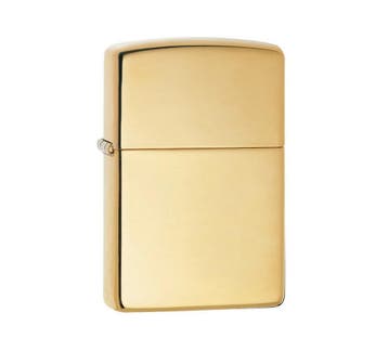 Zippo high polished (brass), Verzenden, Nieuw, Aansteker