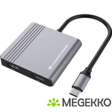 Conceptronic DONN13G notebook dock & poortreplicator Bedraad, Computers en Software, Windows Laptops, Verzenden, Nieuw, Conceptronic