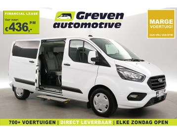 Ford Transit Custom 2.0 TDCI L2H1 | MARGE | 9 Zits | Incl., Euro 6, Wit, Nieuw, Ford