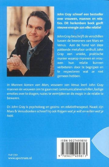 Mannen komen van Mars, Vrouwen van Venus 9789027499813, Boeken, Verzenden, Gelezen, John Gray
