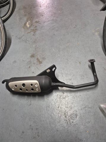 Uitlaat Technigas silent pro China GY6, Fietsen en Brommers, Brommeronderdelen | Scooters, Verzenden, Nieuw