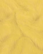 Imitatie Bont Langharig Geel, Nieuw, Geel