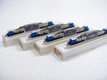 Märklin Z - 8620 - Modeltrein goederenwagon (4) - 4x, Nieuw