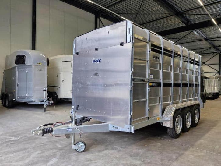 A.B.C. M-TEC veetrailer 14FT, Auto diversen, Aanhangers en Bagagewagens
