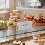 Oacklux Signette Letterbordje Wit – Set van 12, Zakelijke goederen, Horeca | Meubilair en Inrichting, Nieuw in verpakking