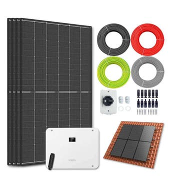 Zonnepanelen Pakket Schuindak 2.8 kW 4x 700Wp, Ophalen of Verzenden, Nieuw