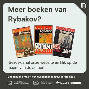KINDEREN VAN DE ARBAT - Rybakov 9789035106291, Boeken, Verzenden, Gelezen, Rybakov