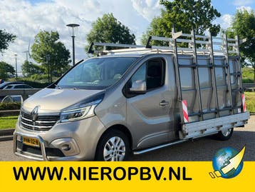 Renault Trafic 2.0DCI L2H1 Glasresteel+Luifel Airco Navi Cru, Gebruikt, Euro 6, Renault, Diesel