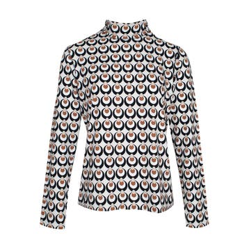 Louis and Mia • shirt met bruin motief • 36, Bruin, Verzenden, Louis and Mia, Nieuw