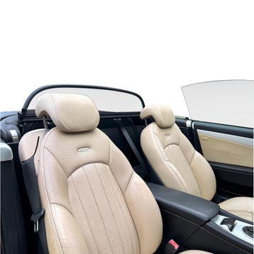 Mercedes-Benz SL-Klasse (2001-2011) Cabrio windscherm Zwart, Ophalen of Verzenden