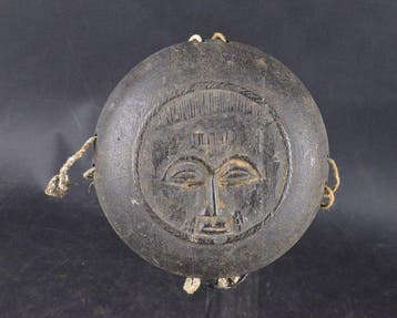 Ceremonieel masker - bol bij Oracle - Baule - Ivoorkust