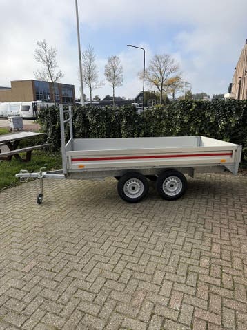 VDM Plateauwagen 300x150 cm – 750 kg – Dubbelas – Ongeremd, Auto diversen, Nieuw