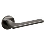 Olivari deurklink Lotus op rozet antraciet mat titaan PVD, Verzenden, Nieuw