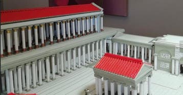 Het Heilige Land Composiet Monumentale reconstructie op