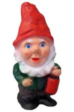 Kleine tuinkabouter met lantaarn, Tuin en Terras, Verzenden, Nieuw