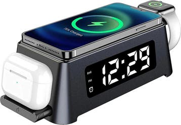 DrPhone PowerCharge Alert – 3 In 1 Draadloze Oplader - Oplaa, Verzenden, Nieuw