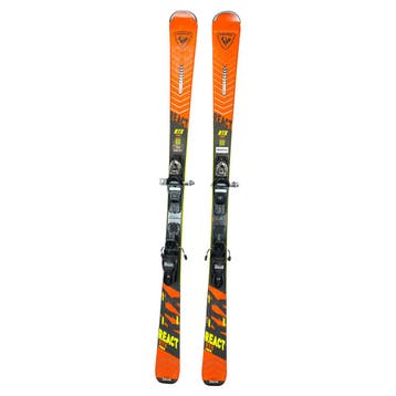 Rossignol React RTX Fiber + Look Xpress 10 GW - 163, Gebruikt, Rossignol, Ophalen of Verzenden, Carve
