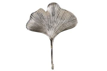 Decoratieve kapstokhaak set van 3 GINKGO 30cm zilver, Ophalen of Verzenden, Nieuw