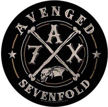 Avenged Sevenfold - A7X - Backpatch officiële merchandise, Ophalen of Verzenden, Nieuw, Kleding