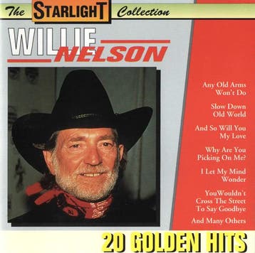 cd - Willie Nelson - 20 Golden Hits, Verzenden, Zo goed als nieuw