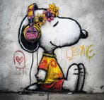 ERIC BRUMETTE - SNOOPY SAVED MY LIFE 50 - Toile L