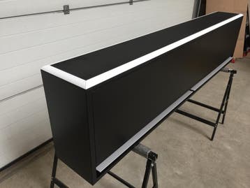Gelu luchtgordijn (2926), Ophalen of Verzenden, Gebruikt, 800 watt of meer, Overige typen