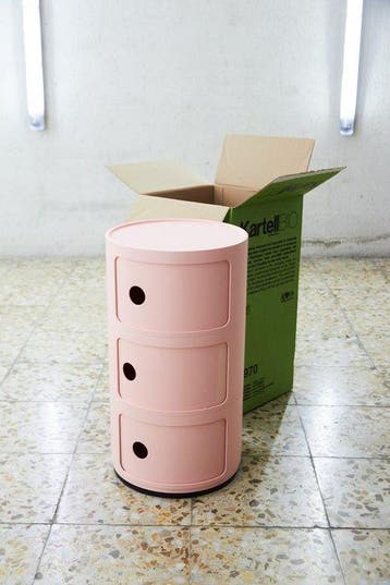 Anna Castelli Ferrieri - Container - Componibili Bio - Roze, Antiek en Kunst