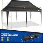 Tillvex® Partytent - 3x6m - Paviljoen - Easy Up - Antraciet, Verzenden, Zo goed als nieuw