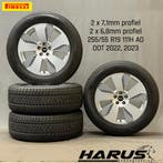 Audi e-tron/Q7/Q8–Originele 19 inch AERO Velgen Pirelli, Auto-onderdelen, Banden en Velgen, 19 inch, Gebruikt, 255 mm, Banden en Velgen