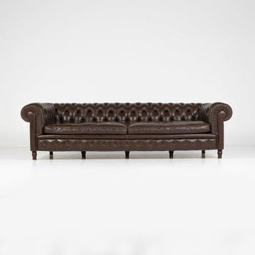 Poltrona Frau - Renzo Frau - Sofa - Chester - Leder, Hout