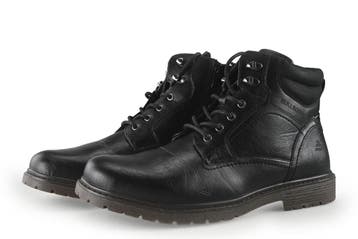 Bullboxer Veterboots in maat 45 Zwart, Verzenden, Zwart, Boots, Zo goed als nieuw