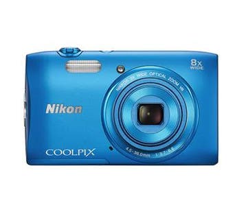 Nikon Coolpix S3600 Digitale Compact Camera - Blauw, Verzenden, Zo goed als nieuw