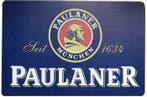 Paulaner reclamebord, Verzenden, Nieuw