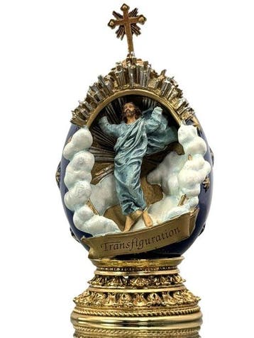 Fabergé ei - Transfiguratie - House of Faberge 24 Karat Gold