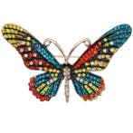 Fako Bijoux - Broche - Vlinder - 76x44mm -, Verzenden, Nieuw