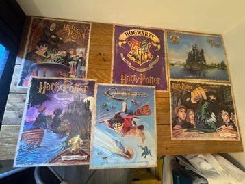 Mary GrandPré - GB Posters - Zes Harry Potter Posters