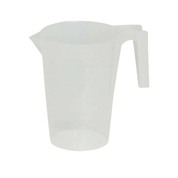 Silverline maatbeker 1 liter - polyethyleen - grote schen..., Auto diversen, Autogereedschap, Nieuw, Ophalen of Verzenden