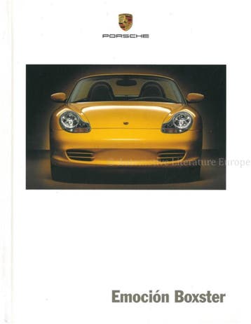 2004 PORSCHE BOXSTER HARDCOVER BROCHURE SPAANS, Boeken, Nieuw, Porsche, Author