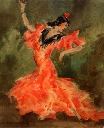 Miguel Martínez Verchili (1898 - 1989) - Bailadora