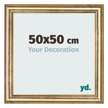 Fotolijst 50x50 cm - Goud Antiek - MDF - Lazio, Verzenden, Nieuw