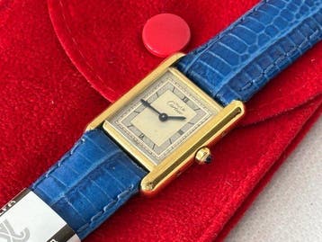 Cartier - Tank Must de Cartier - 3 66001 - Dames - 1980-1989, Nieuw